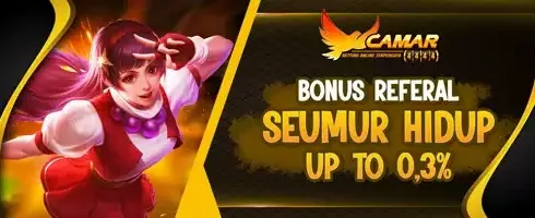 Referral Seumur Hidup Dapat 0.3%